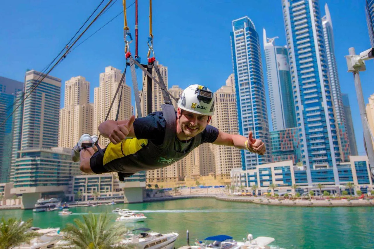 XLine Dubai Marina Zipline Tickets | Thrilling Skyline Adventure Experience Dubai