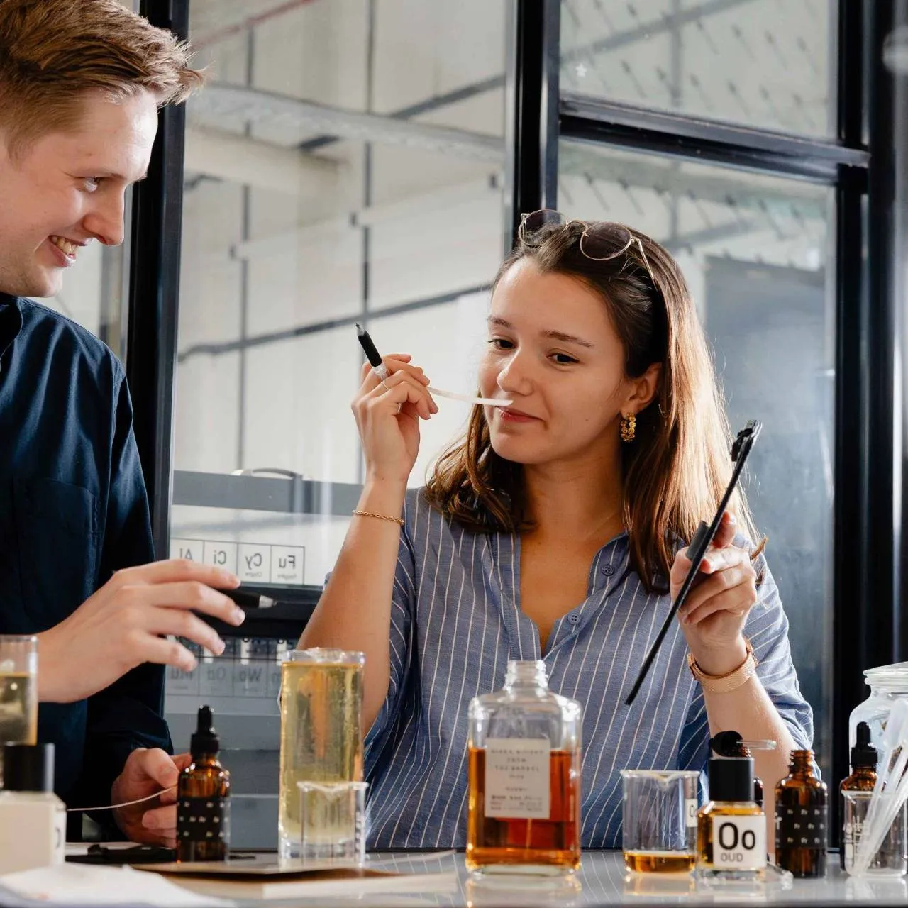 Make a Perfume Together in Dubai | Luxury Fragrance Workshop for Couples & Friends